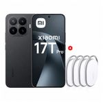 Celular Xiaomi 17T Pro 5G 512GB negro + Tag 4 Pack frontal