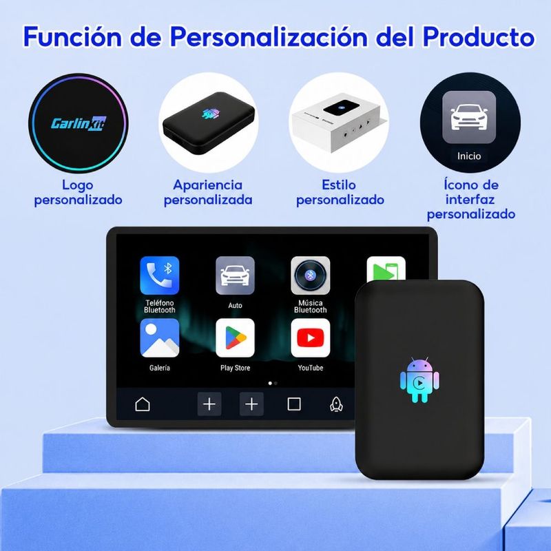 AI Box Carlinkit Lite S 4GB/32GB CarPlay inalámbrico beneficios