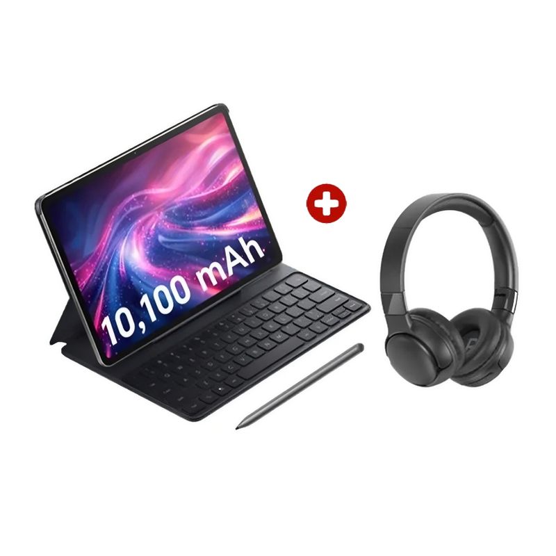 Tablet Honor Pad 10 12.1 pulgadas 256GB 8GB RAM gris con keyboard pen audífonos