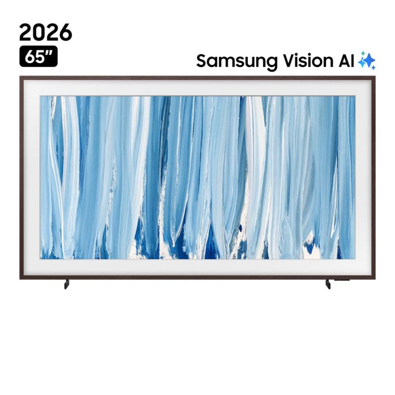 Televisor Samsung The Frame Pro 65 pulgadas con sistema Tizen vista frontal