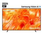 Smart TV Samsung 85" 4K Ultra HD Tizen 2026 vista frontal