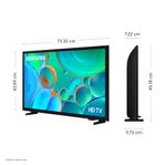 Smart TV Samsung 32 pulgadas HD H5000F LED 2025 dimensiones