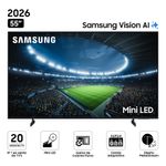 Smart TV Samsung 55 pulgadas MiniLED M70H 2026 especificaciones