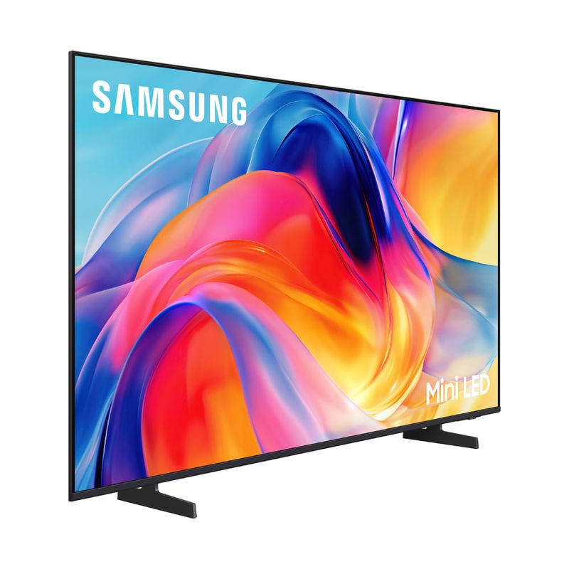 Smart TV Samsung 55 pulgadas MiniLED M70H 2026 vista frontal oblicua