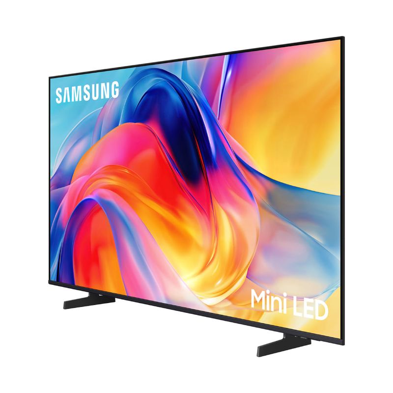 Smart TV Samsung 55 pulgadas MiniLED M70H 2026 vista frontal oblicua