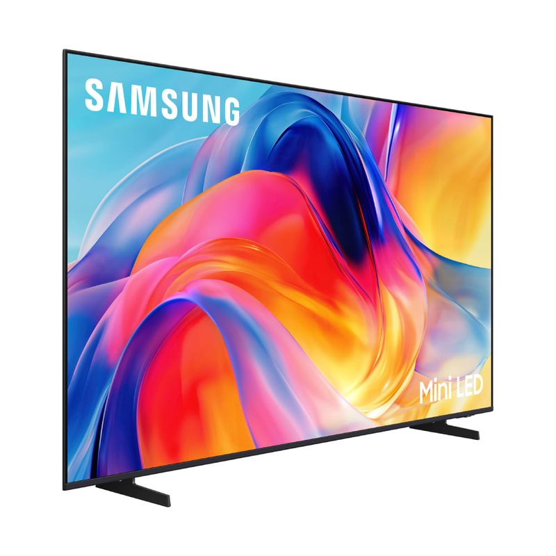 Smart TV Samsung 65 pulgadas 4K MiniLED M70H 2026 vista frontal oblicua