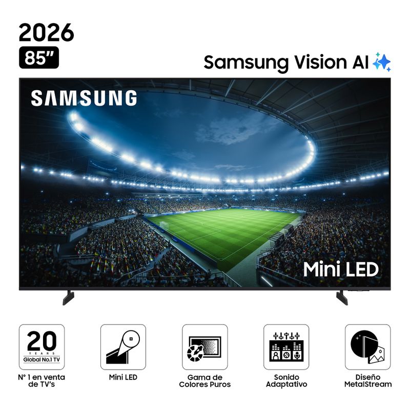 Smart TV Samsung UN85M70HAGXPE 85 pulgadas 4K Ultra HD Mini LED