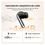 Audífonos QCY MeloBuds Pro dorado ANC 46dB