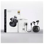 Audífonos QCY MeloBuds Pro dorado contenido de caja