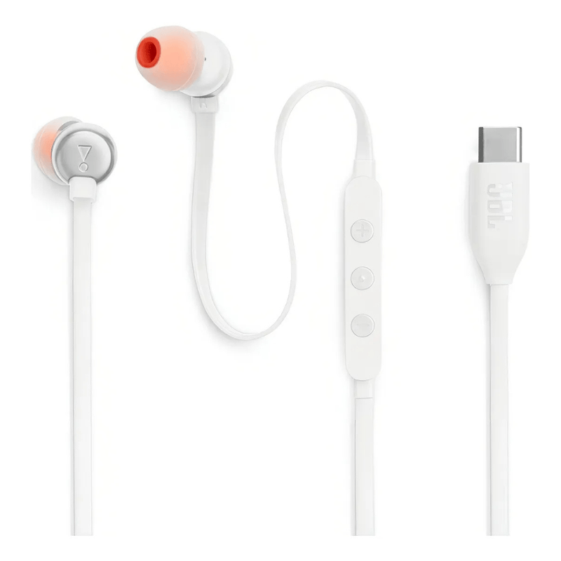 Audífonos JBL Tune 310C USB-C Hi-Res Pure Bass In-Ear frontal