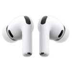 AirPods Pro 3 cancelación de ruido, traducción en vivo, resistente al agua IP57, duración máx. 30 horas con estuche de carga, blanco, dorsal