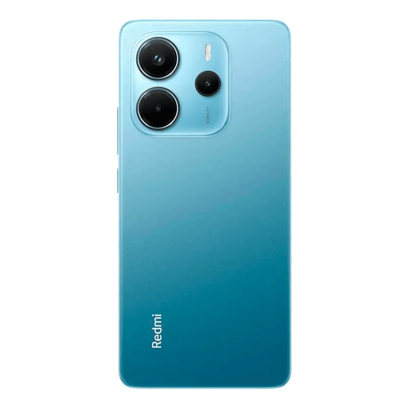 Celular Xiaomi Redmi Note 14 256GB 8GB RAM 108MP azul dorsal