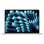 MacBook Air Apple M5 13 pulgadas Sky Blue vista frontal