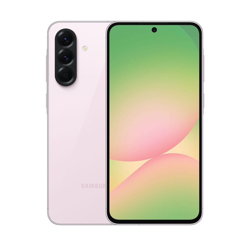 Celular Samsung A56 5G 256GB 8GB RAM 50MP rosado FRONTAL