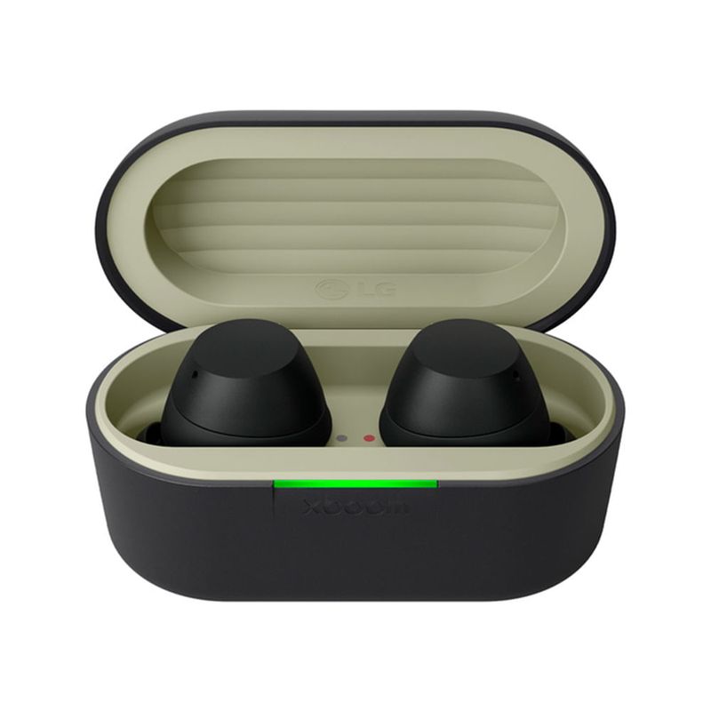 Audífonos LG Buds Lite True Wireless con Bluetooth con estuche negro vista frontal