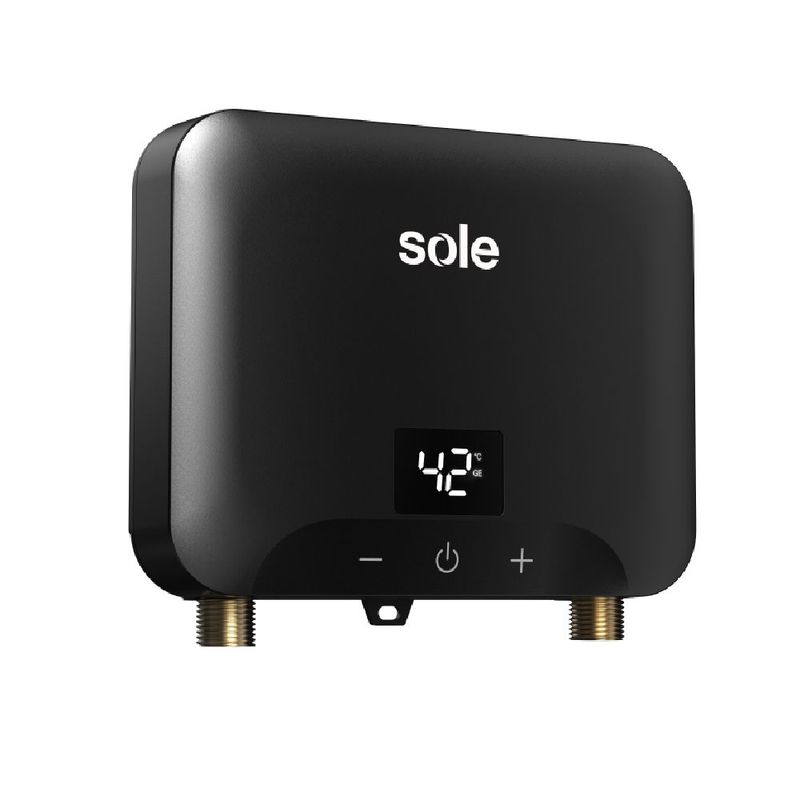 Rapiducha Sole Start Temp-pro 5.5kW Turbo Flow IP25 frontal diagonal