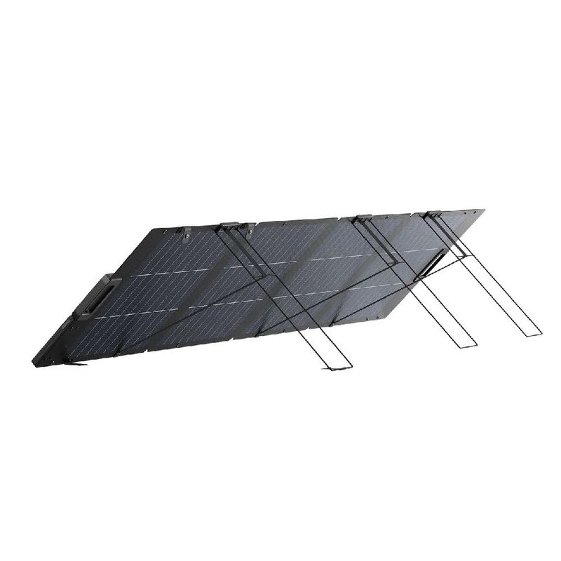 Panel solar portátil EcoFlow 220W plegable dorsal completo