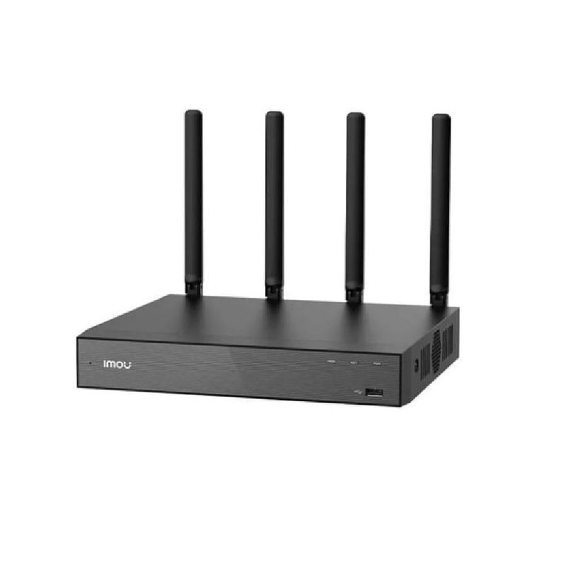 Grabador de video para cámaras 18 canales Wi-Fi 6 4K HDMI frontal oblicuo