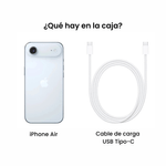iPhone Air Sky Blue contenido de caja
