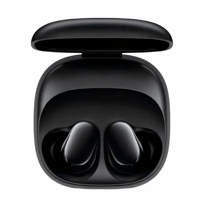Audífonos Xiaomi Redmi Buds 6 Play bluetooth, negro, caja de carga