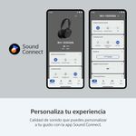 Audífonos bluetooth Sony WH-1000XM6 negros enlace app