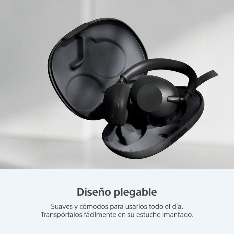 Audífonos Sony WH-1000XM6 negros estuche