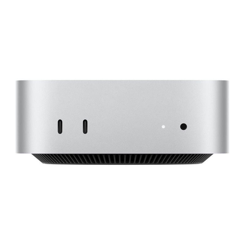 Computadora Apple Mac Mini M4 16GB 256GB gris frontal