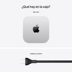 Computadora Apple Mac Mini M4 16GB 256GB gris contenido caja
