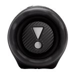 Parlante bluetooth JBL Charge 6 Auracast 40W negro detalle radiador pasivo lateral JBL