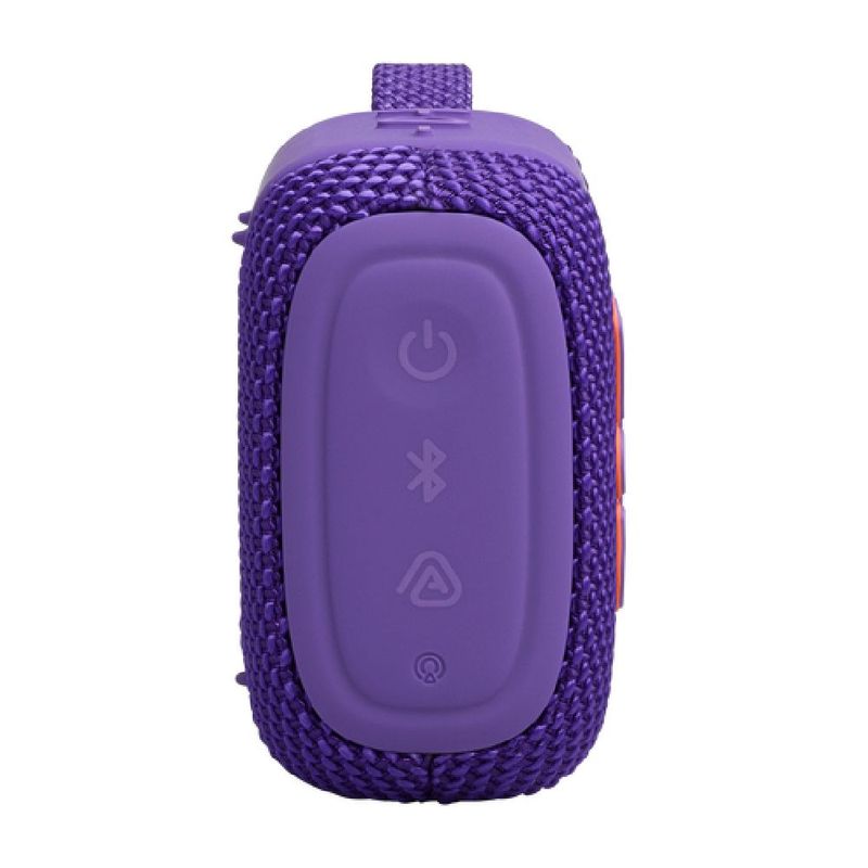 Parlante JBL Go 5 Bluetooth IP68 10h Portátil Púrpura lateral