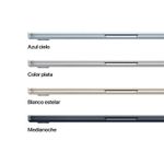 MacBook Air 13 M5 16GB RAM 512GB SSD Midnight lateral