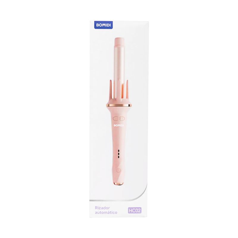 Rizador automático Bomidi HC02, 210°C, cerámica, rosado recomendaciópn