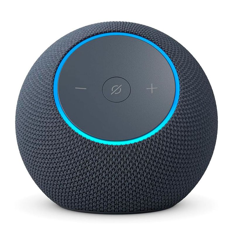 Parlante Amazon Echo Dot Max Alexa Wi-Fi Negro frontal