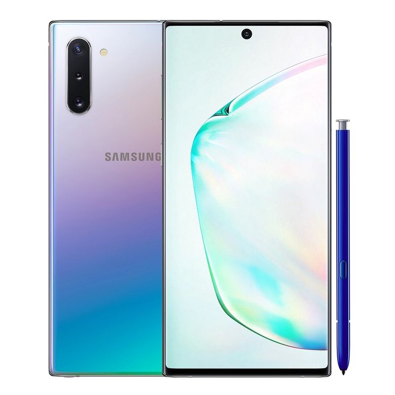 Samsung Note 10 Plus 5G 256GB 12GB RAM AuroraGlow frontal