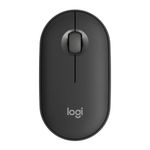Mouse inalámbrico Logitech Pebble 2 M350S color grafito vista frontal bluetooth grafito vista frontal
