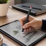 Funda Zagg de silicona para Apple Pencil negra ergonómica uso