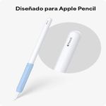 Grip Zagg de silicona para Apple Pencil set x2 azul/gris  características
