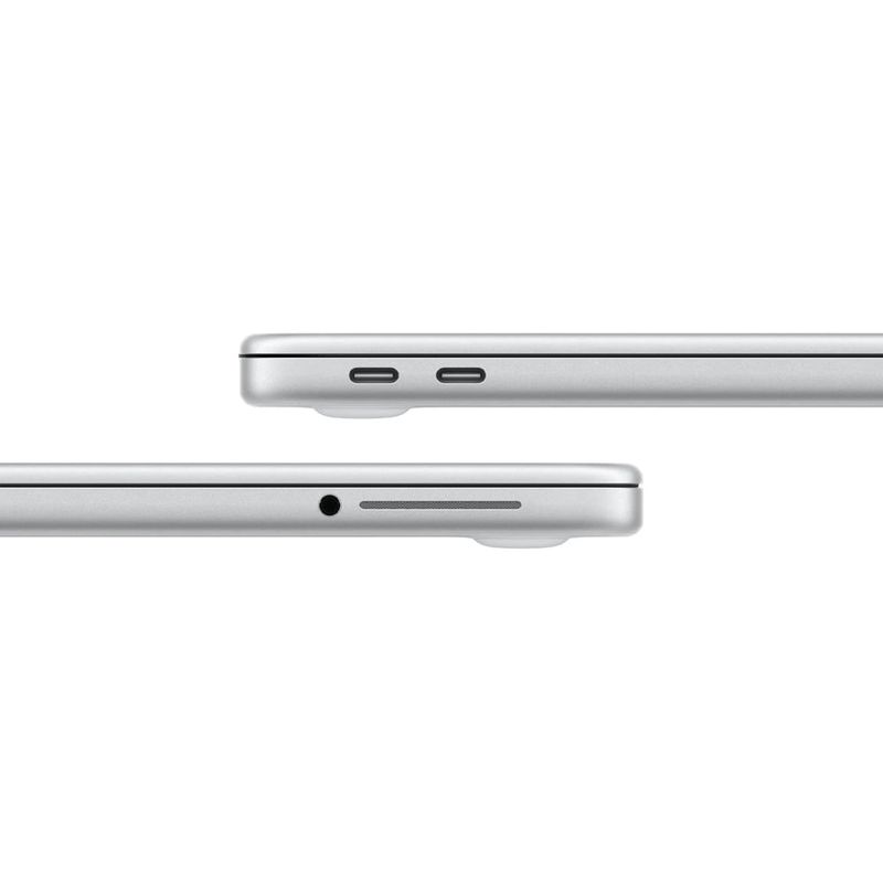 MacBook Neo 13" A18 Pro 256GB 8GB silver lateral puertos
