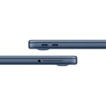 MacBook Neo 13" A18 Pro 256GB 8GB índigo lateral puertos