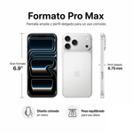 iPhone 17 Pro Max Silver dimensiones