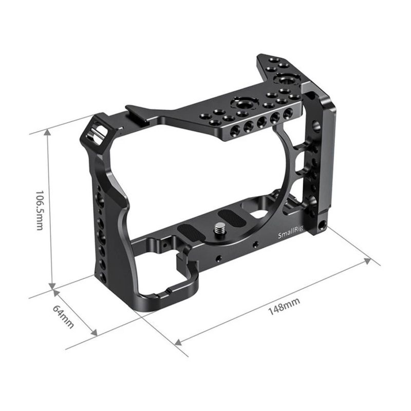 Jaula SmallRig CCS2416 para Sony A7RIV montaje múltiples accesorios negro dimensiones