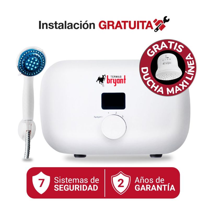 Rapiducha One Bryant 4500W frontal
