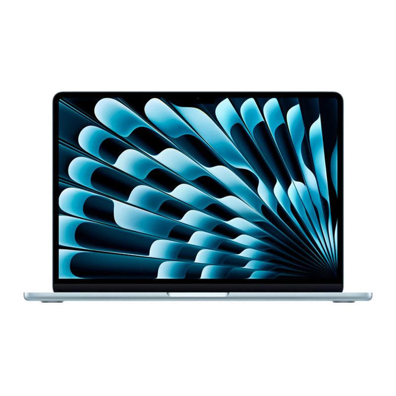 MacBook Air 13" M5 512GB sky blue + Office 365 frontal laptop