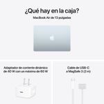 MacBook Air 13" M5 512GB sky blue + Office 365 contenido caja