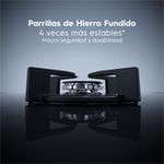 Combo encimera a gas 5 hornillas y campana 90cm Electrolux hornilla  especificaciones