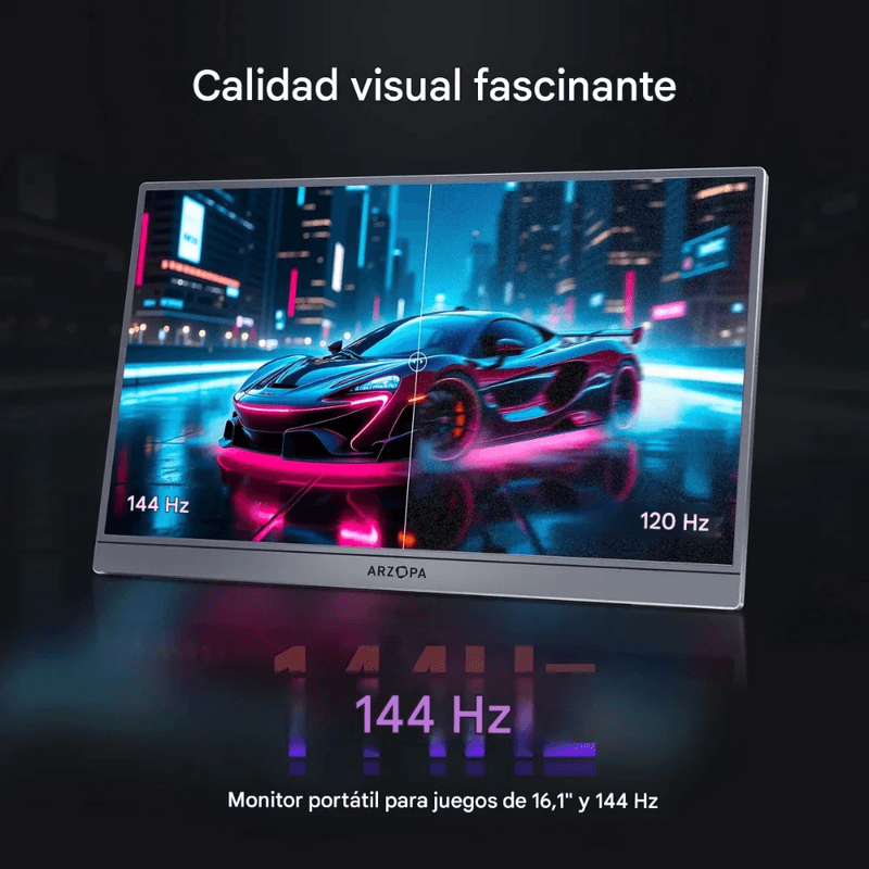 Monitor Arzopa Z1FC 15.6 resolución 1920x1080