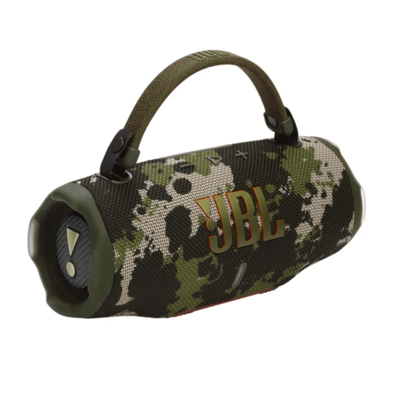 Parlante JBL Charge 6 con batería hasta 28 horas camuflado