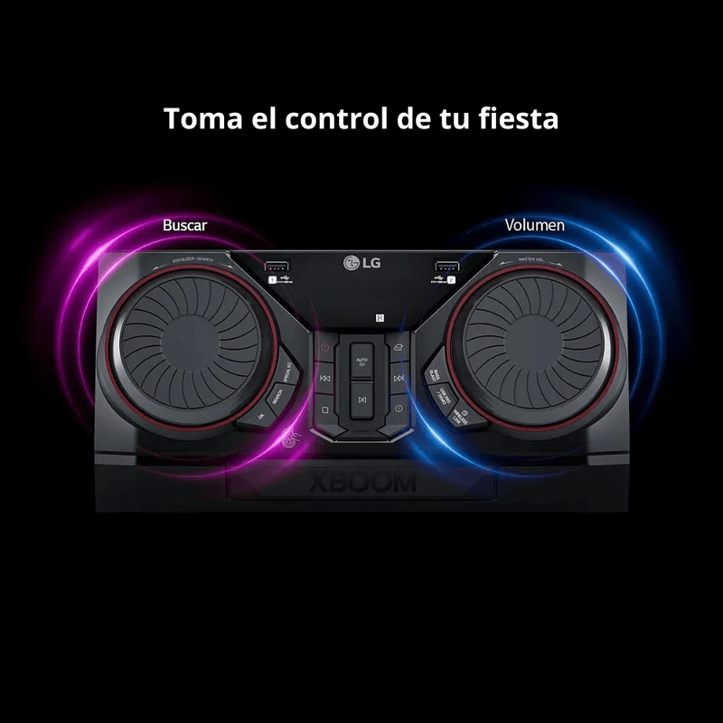 Minicomponente LG XBOOM CK43N para fiestas