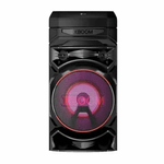 Parlante de torre Bluetooth LG XBOOM RNC5 negro vista frontal