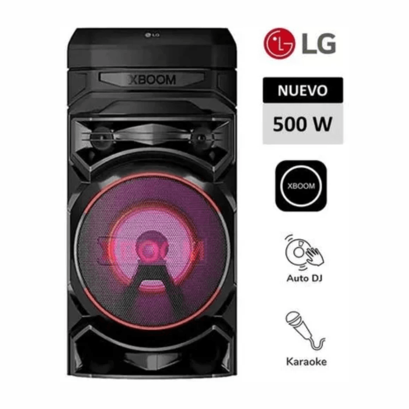 Parlante de torre Bluetooth LG XBOOM RNC5 con Multi Bluetooth negro